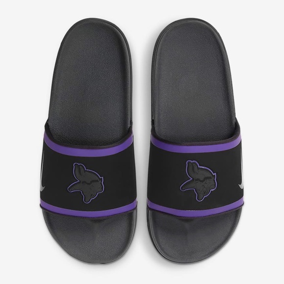 Nike Other - New In Box Mens Nike Minnesota Vikings Leather Strap Sandals Multiple Sizes